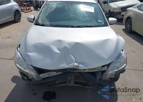 2013 Nissan Sentra Sv из США, поврежденный, VIN 1N4AB7AP0DN906456